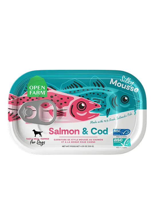 Open Farm Salmon & Cod Topper For Dogs 1