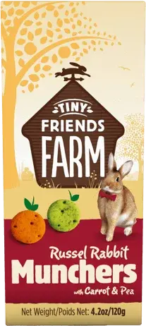 Supreme Petfoods Tiny Friends Russel Rabbit Munchers Treat 1