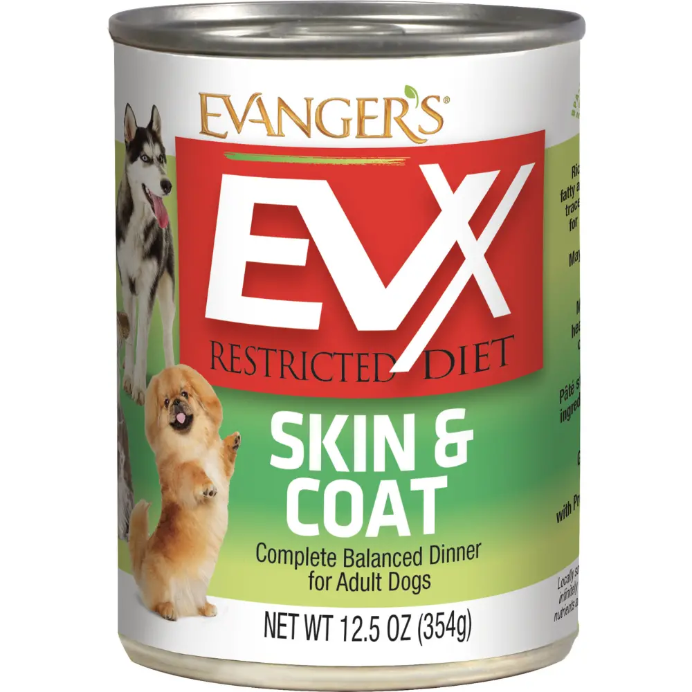 Evanger's Evx Restricted Diet Skin & Coat Dinner For Dogs 1