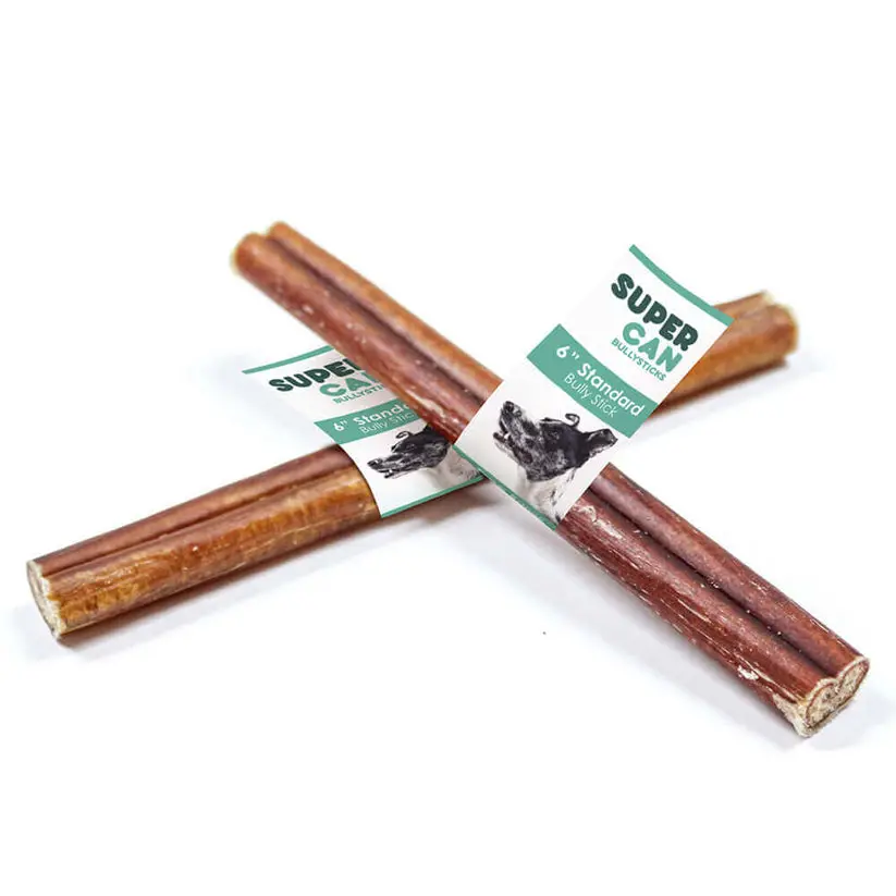 Supercan 6" Standard Bully Sticks 1