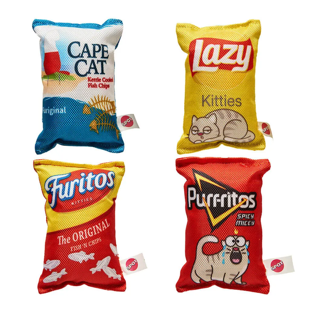 Ethical Products Spot Fun Food Kitty Chips Assorted 1