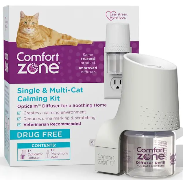 Comfort Zone Single & Multi-Cat Calming Kit For A Soothing Home 1