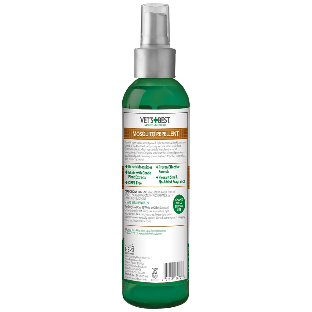 Vet's Best Mosquito Repellent Spray 2