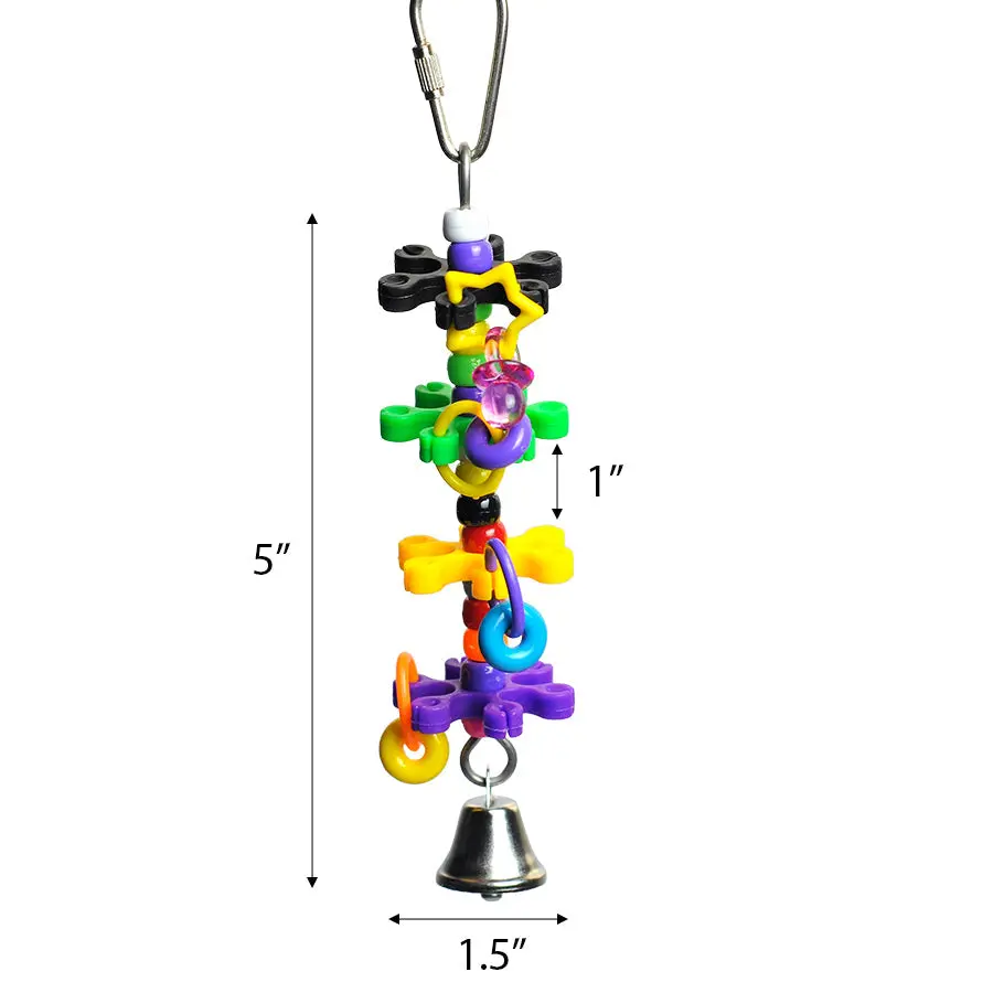 A & E Cage Tiny Rings & Stars 1