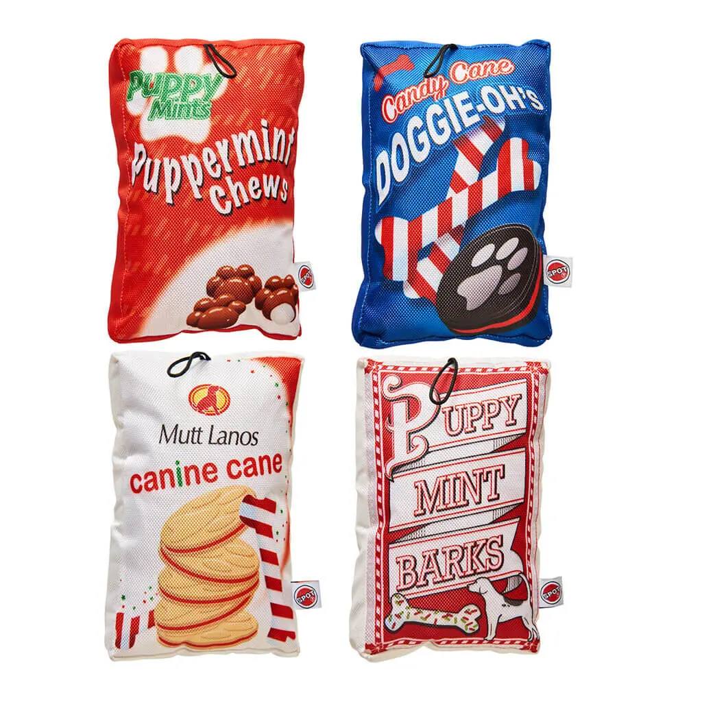 Spot Holiday Fun Food Snacks Assorted Dog Toy 1