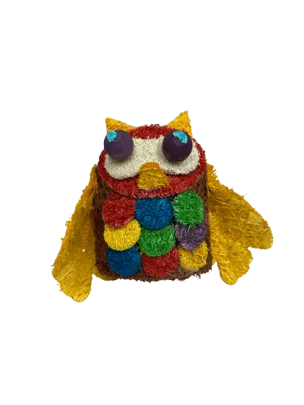 A & E Cage Nibbles Owl Whooo Small Animal Chew Toy 1