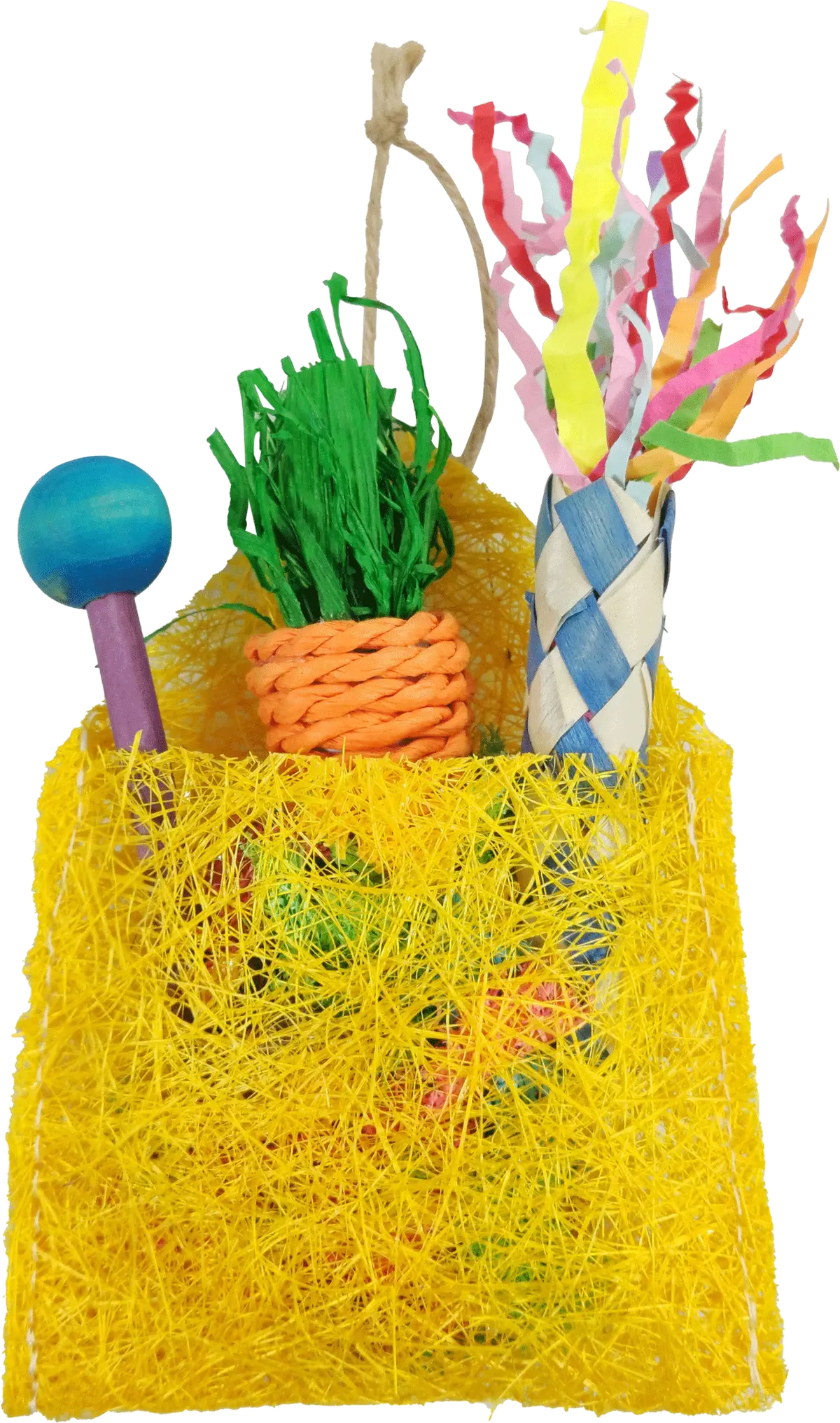 A & E Cage Nibbles Veggie Pouch Small Animal Chew Toy 1