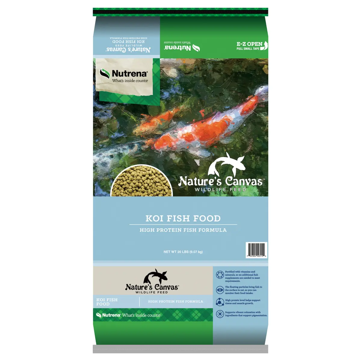 Nutrena® Nature's Canvas™ Koi Fish Food Extruded 1