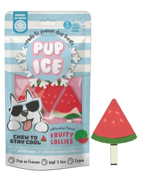 Ethical Pet Fruity Lollies Watermelon Flavor Dog Treats 1
