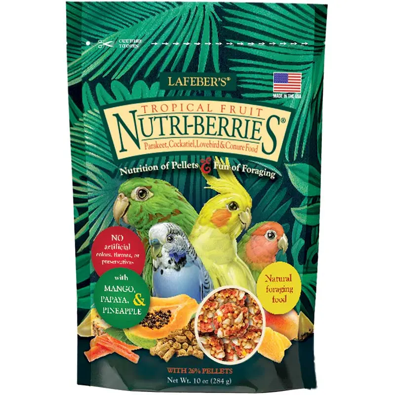 Lafeber Company Tropical Fruit Nutri-Berries For Cockatiels 1