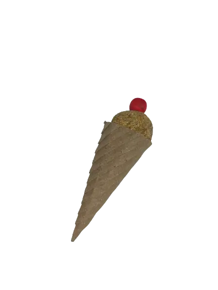 A & E Cage Ice Cream W/ Cherry On Top Small Animal Chew Toy 1
