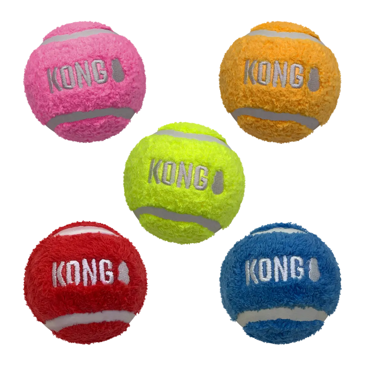 Kong Sport Softies Ball Assorted Dog Toy 1