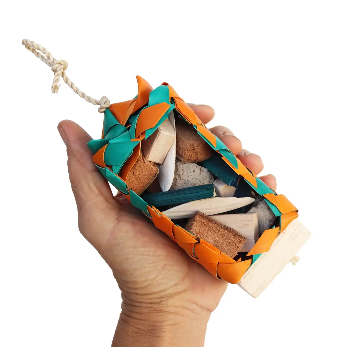 A&E Cage Happy Beaks Treasure Chest Bird Toy 1