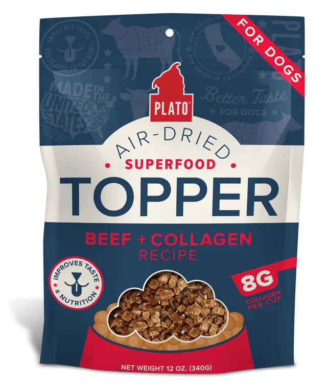 Plato Beef & Collagen Food Topper Recipe For Dogs 1