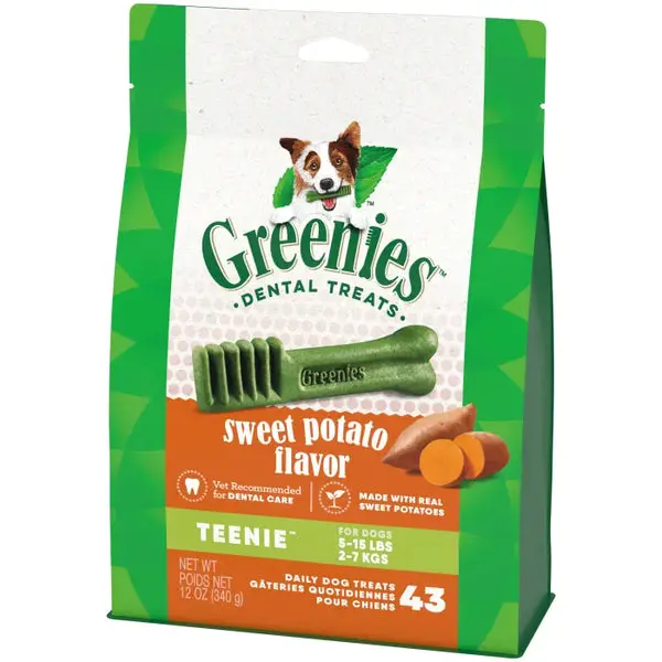 Greenies Sweet Potato Flavored Teenie Dental Treats 2