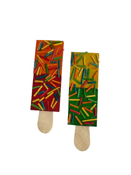 A&E Cage Nibbles Ice Cream W/ Sprinkles Small Animal Chew Toy 1