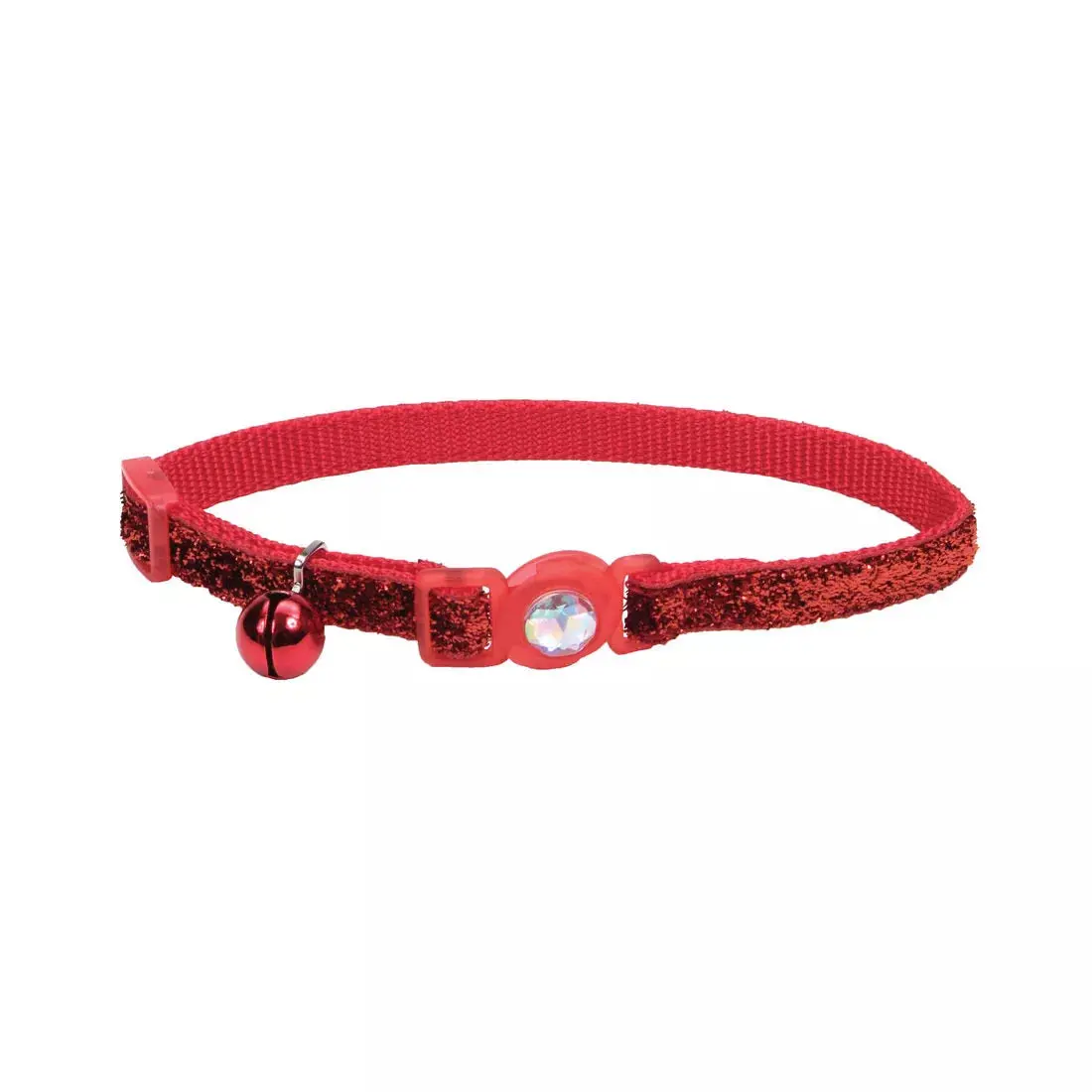 Coastal Pet Products Safe Cat Jeweled Buckle Adjustable Breakaway Cat Collar With Glitter Overlay 1