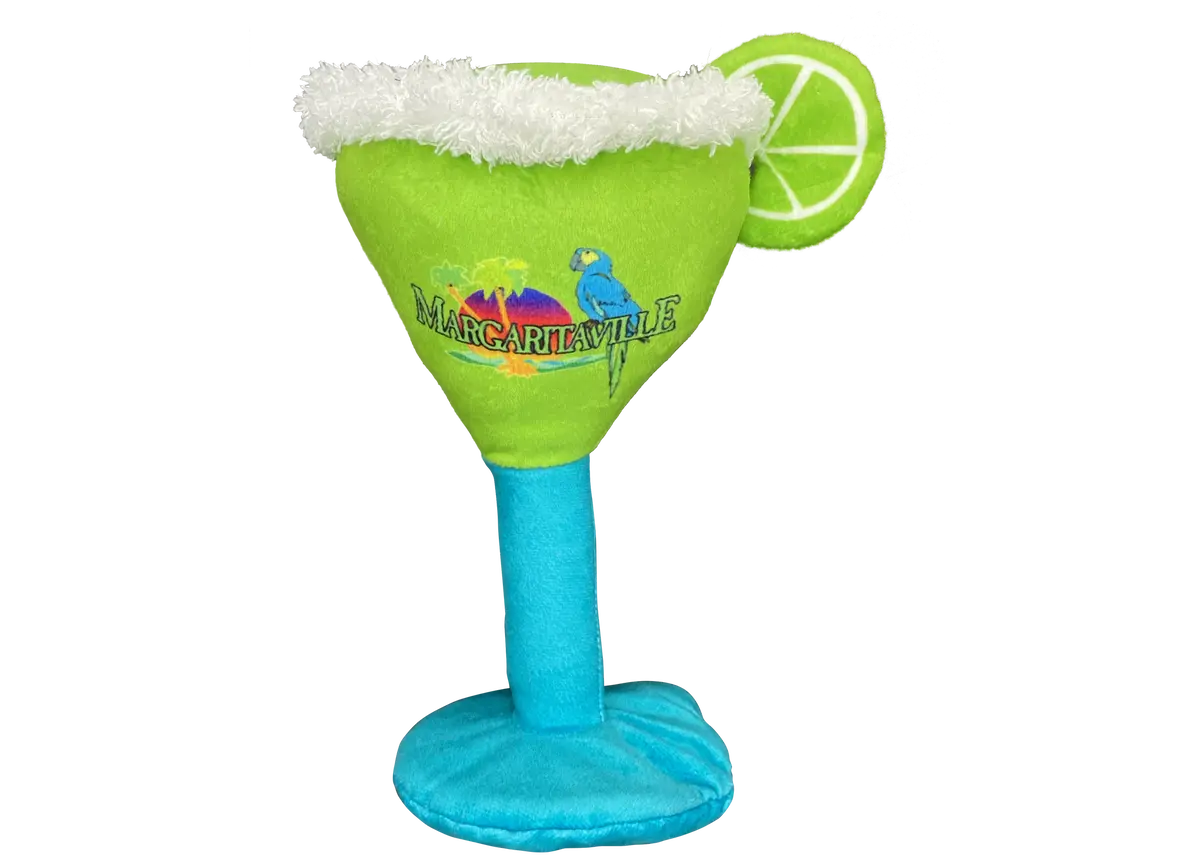 Multipet Margaritaville® Margarita Glass Dog Toy 1