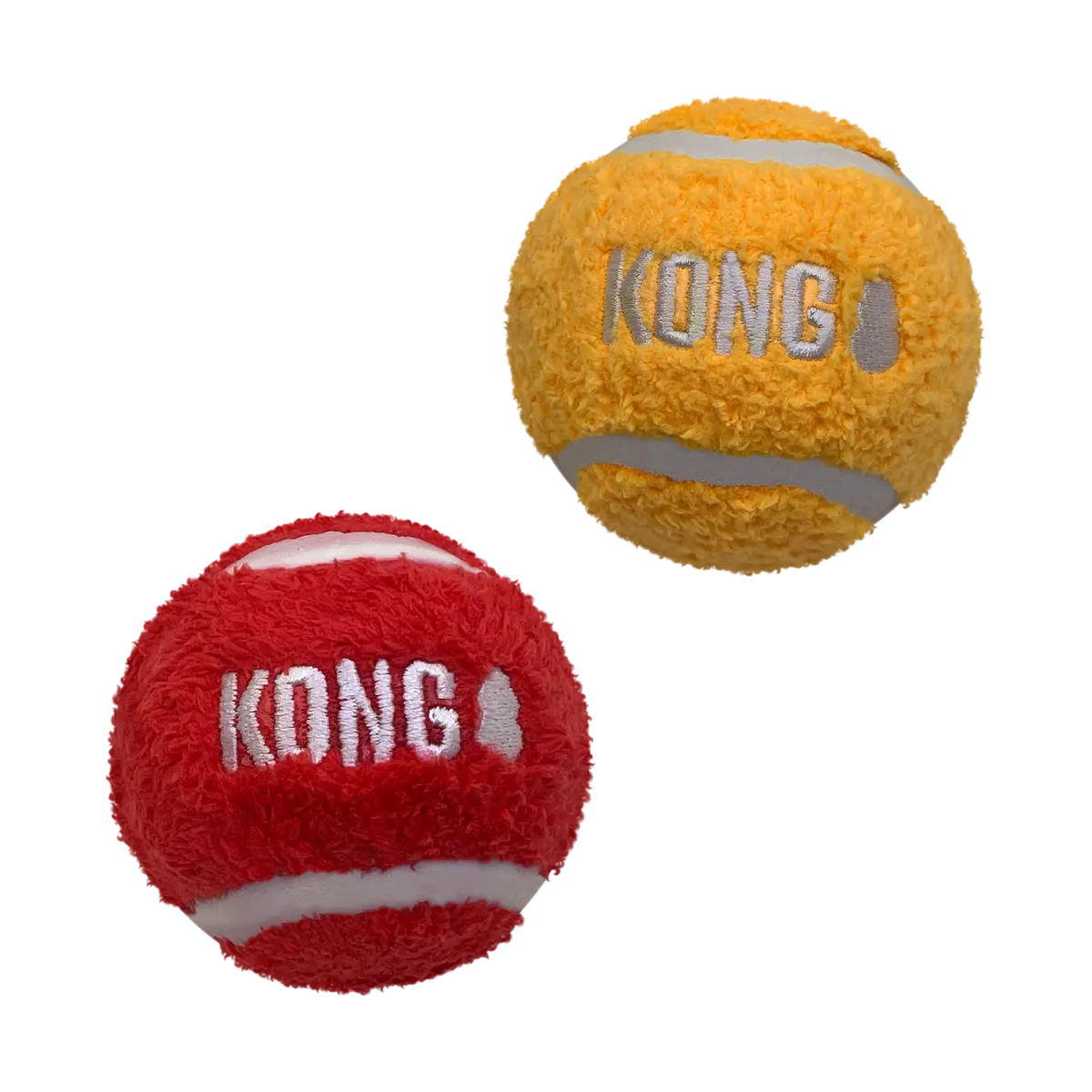 Kong Sport Softies Ball 2-Pk Assorted Dog Toy 1