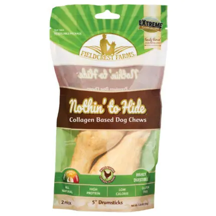 Nothin’ To Hide Drumstick Chicken Dog Treats 1