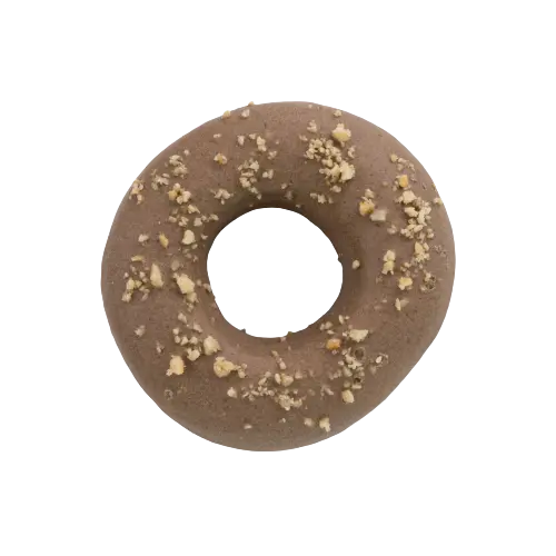 A & E Cages Lolo Pets Bakery Gourmet Peanut Butter Donut Dog Treats 1