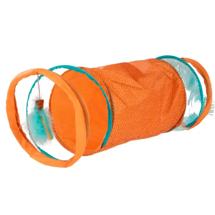 Smartykat Instincts Teaser Tunnel™ Activity Tunnel Cat Toy 1