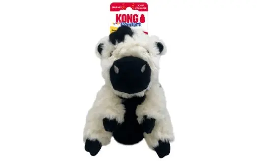 Kong Comfort Tykes Cow Dog Toy 1