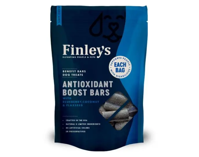 Finley's Antioxidant Boost Soft Chew Benefit Bars Dog Treats 1