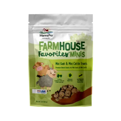 Manna Pro Farmhouse Favorites™ Mini Goat & Cattle Treats 1