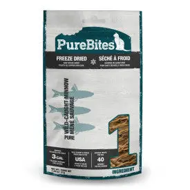 Purebites Freeze Dried Minnow Cat Treats 1