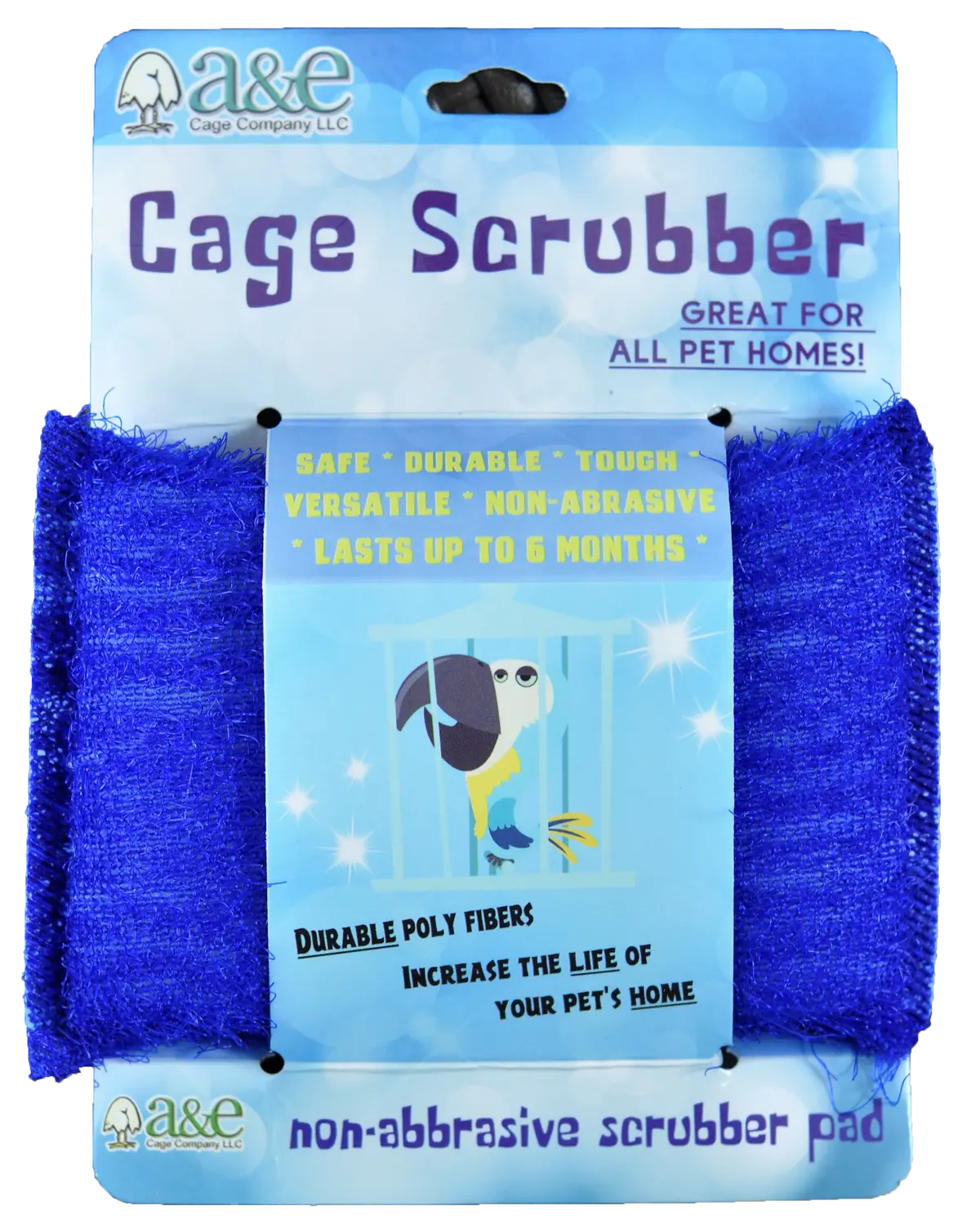 A & E Cage Cleaning Scrub Pad 1