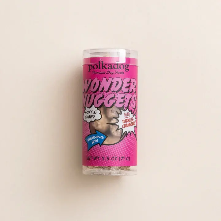 Polkadog Wonder Nuggets Turkey & Cranberry Mini Tube 1