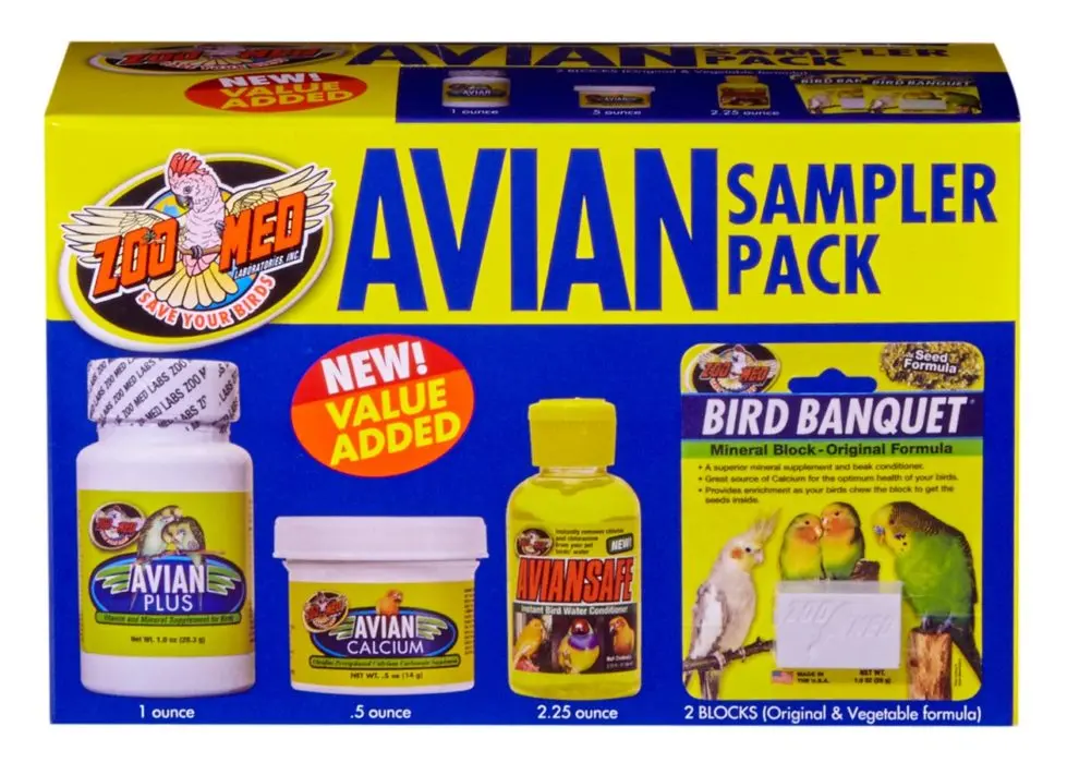 Zoo Med Avian Sampler Pack 1