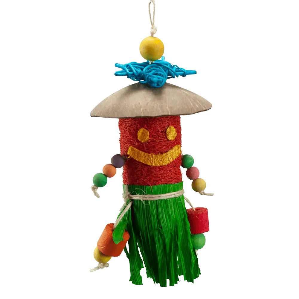 A & E Cage Tiki Man Small Animal Toy 1
