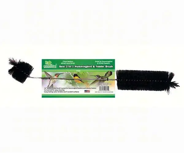 Songbird Essentials Best Two-In-One Hummingbird And Feeder Brush 1