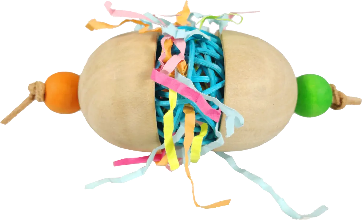 A&E Cage Happy Beaks Hatchling Foot Bird Toy 1