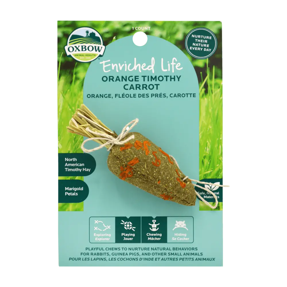 Oxbow Animal Health Enriched Life – Orange Timothy Carrot 1