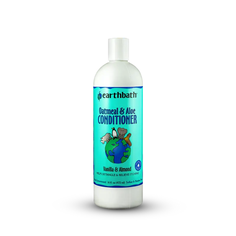 Earthbath Vanilla & Almond Oatmeal & Aloe Conditioner For Dogs And Cats 1
