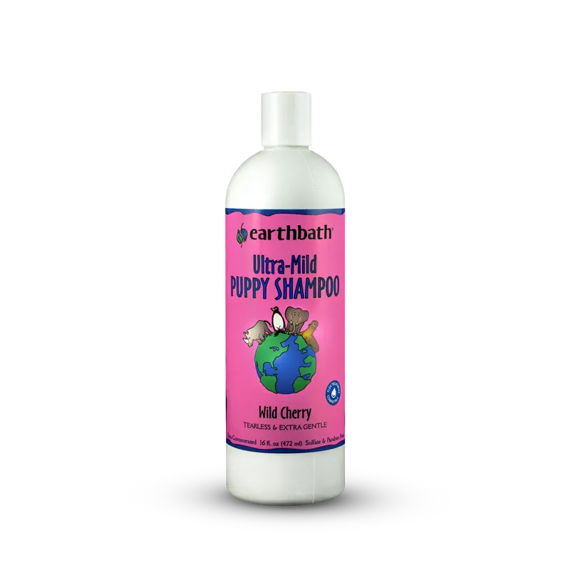 Earthbath Wild Cherry Ultra-Mild Puppy Shampoo 1