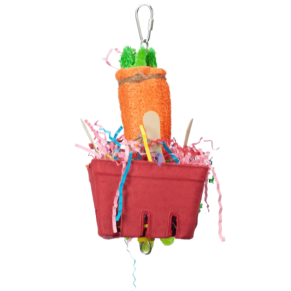 A&E Cage Company The Veggie Basket Bird Toy 1