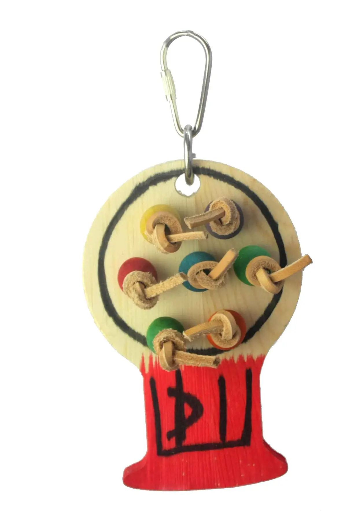 A&E Cage Small Gumball Machine Bird Toy 1