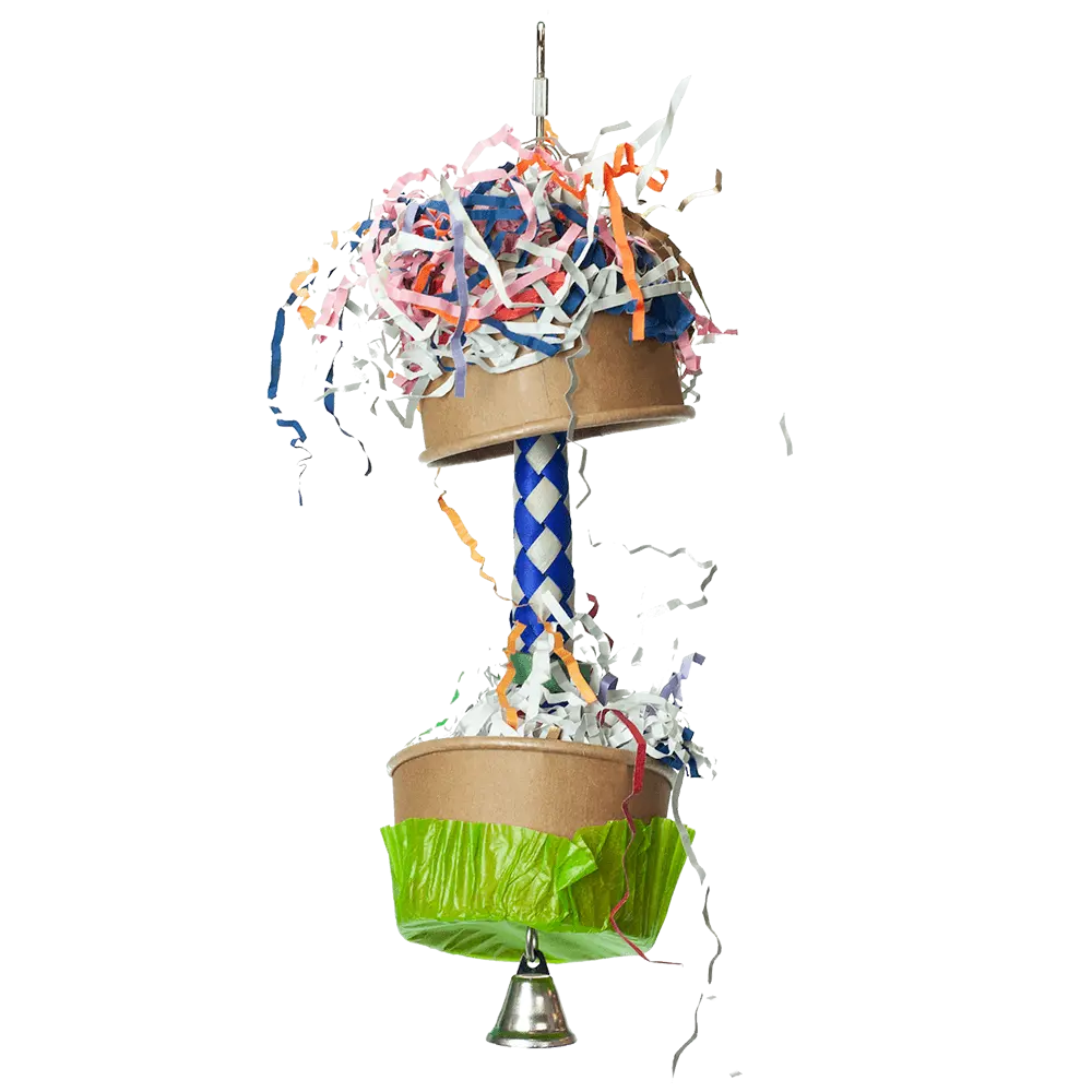 A&E Cage Foraging Cupcake Bird Toy 1