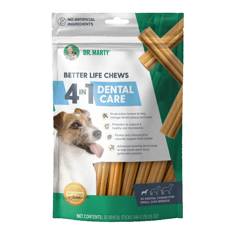 Dr. Marty 4-In-1 Dental Care Chew Sticks 1