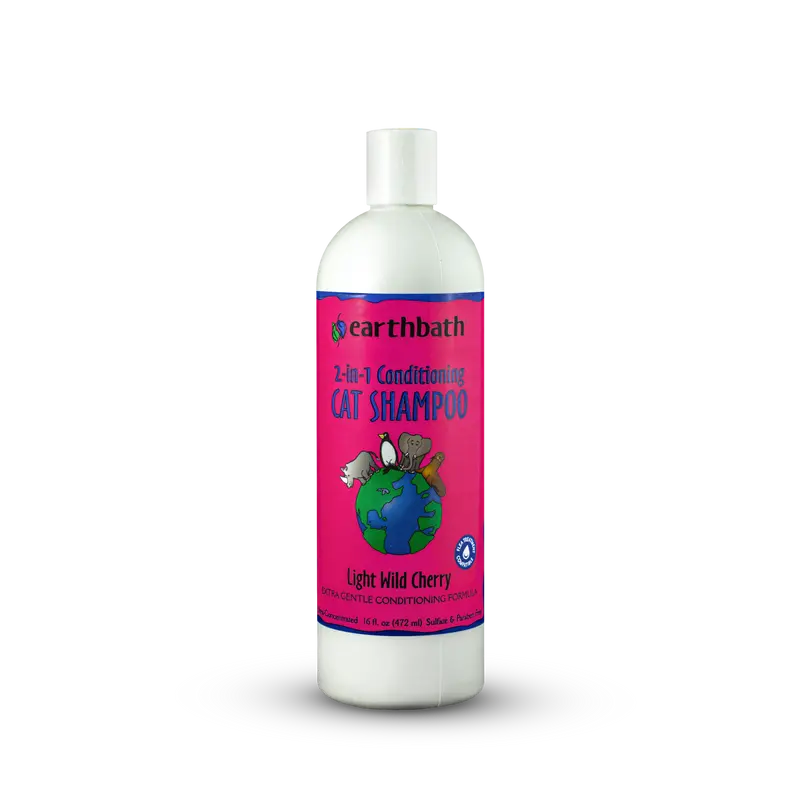 Earthbath 2-In-1 Conditioning Cat Shampoo 1