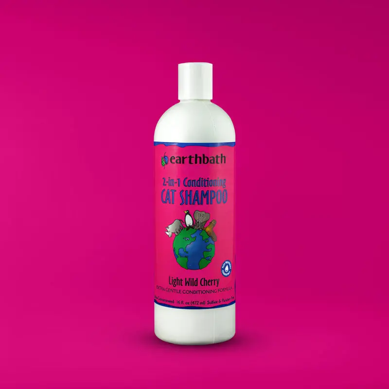 Earthbath 2-In-1 Conditioning Cat Shampoo 2