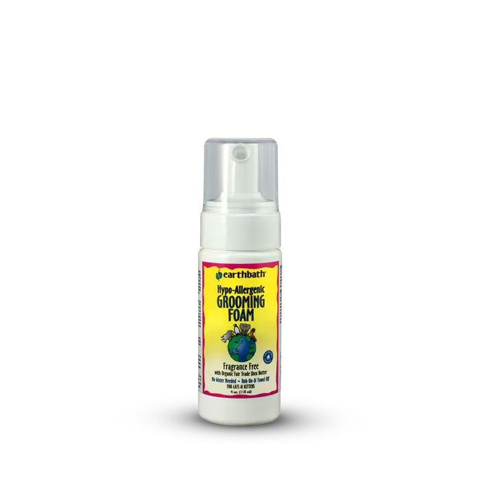 Earthbath Hypoallergenic Cat Grooming Foam 1