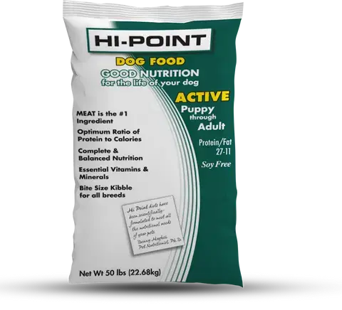 Hi-Point Active Dog Food 1