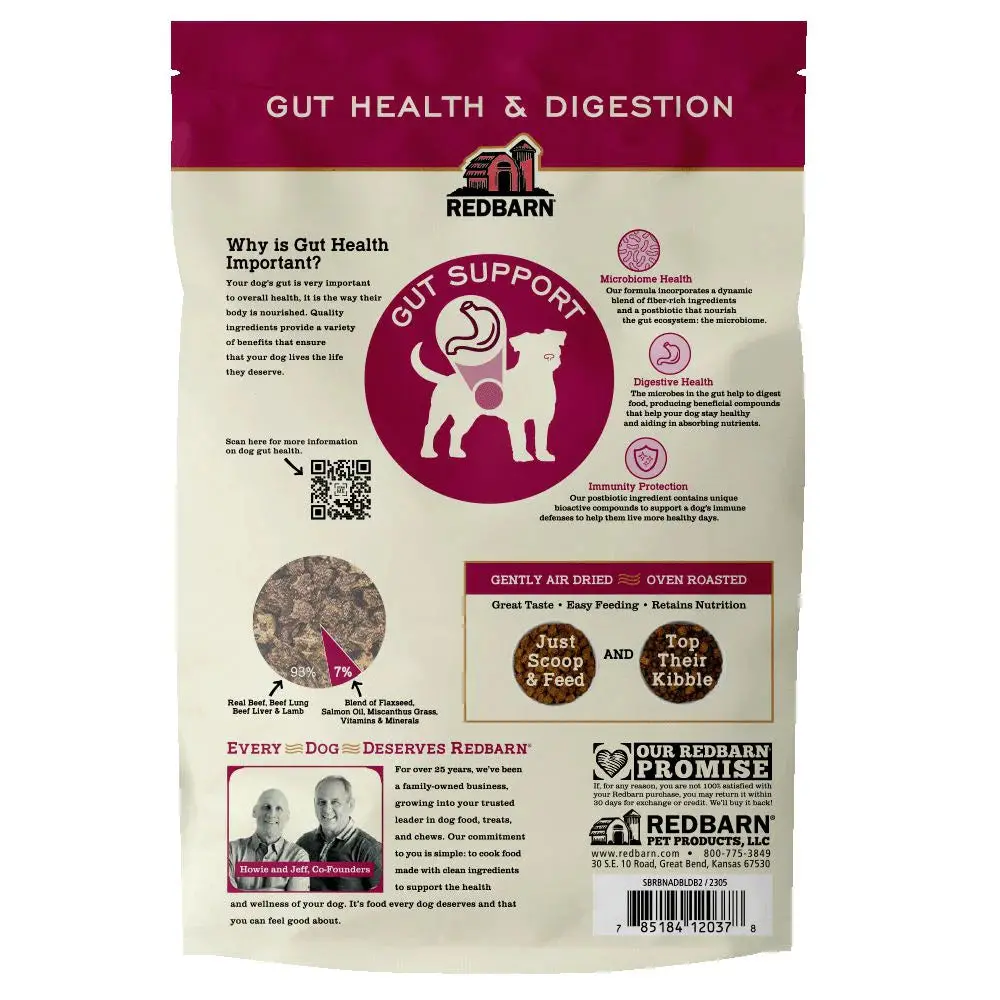Redbarn Air Dried Gut Health And Digestion Beef & Lamb Recipe Wet Dog Food 2