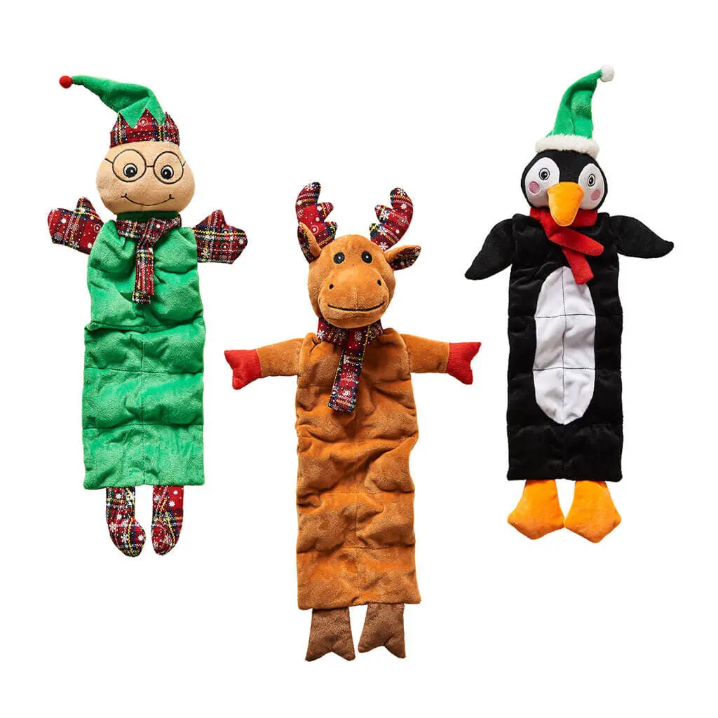 Ethical Pet Spot Holiday Multi-Squeaker Assorted Dog Toys 1