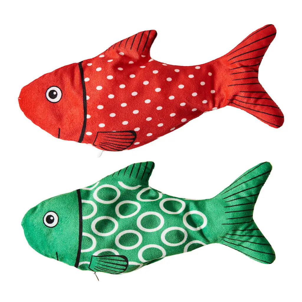 Ethical Pet Spot Holiday Flippin’ Fish  Assorted Cat Toy 1